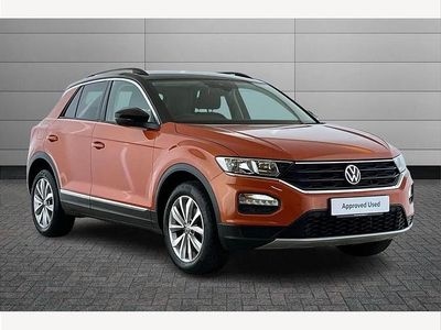 Orange Used 2020 VW T-Roc Design SUV | £14,850 (Good price)