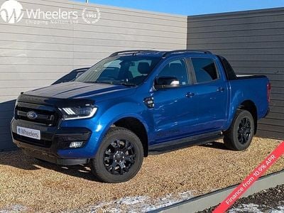 Blue Used 2018 Ford Ranger Wildtrack Pickup | £18,995 (Good price)