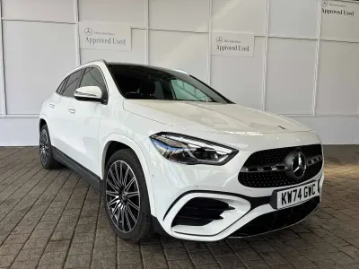 Käytetty Mercedes GLA220 AMG Line Premium Plus 190 HP (139 kW) 2025 Valkoinen Katumaasturi