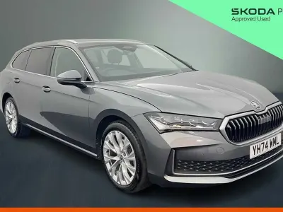 Used Skoda Superb SE L 110 HP (80 kW) 2024 Graphite grey metallic Estate