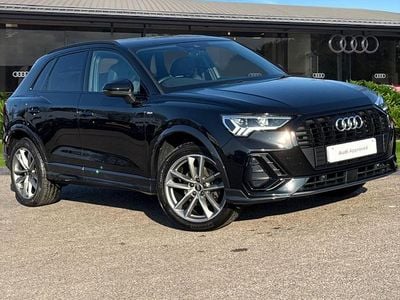 Used Audi Q3 Black Edition 150 HP (110 kW) 2022 Black SUV