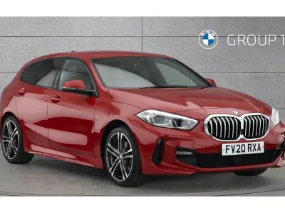 Used BMW 118 M Sport 140 HP (102 kW) 2020 Red Hatchback