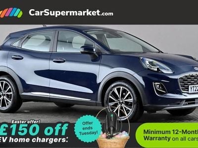Used Ford Puma Titanium 125 HP (91 kW) 2022 Blue SUV
