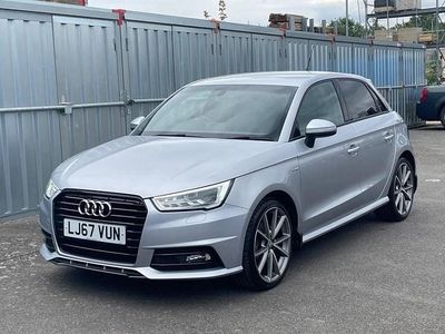 Used Audi A1 Sportback Black Edition 116 HP (85 kW) 2017 Silver Hatchback