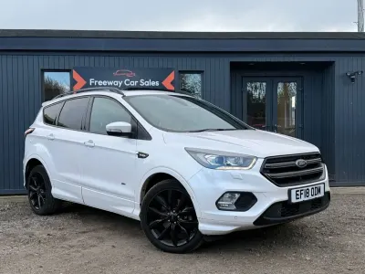 Used Ford Kuga ST-Line X 180 HP (132 kW) 2018 White SUV