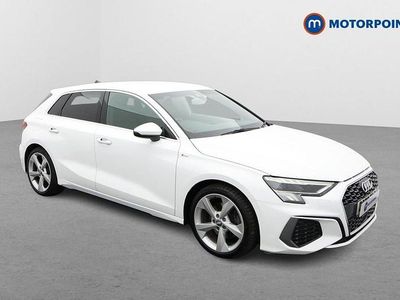 Used Audi A3 S-Line 2020 White Sedan