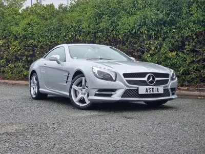 Used Mercedes SL350 2012 Silver Cabriolet