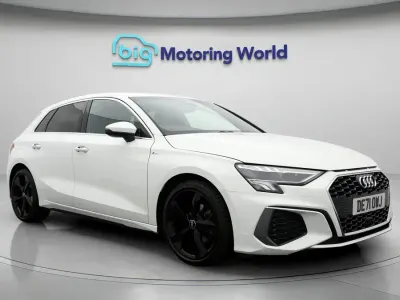 Used Audi A3 S-Line 148 HP (108 kW) 2021 White Sedan