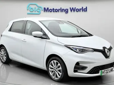 Used Renault Zoe GT-Line 100 kW (136 HP) 2022 White Hatchback