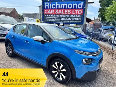Used Citroën C3 Feel 82 HP (60 kW) 2017 Blue Hatchback