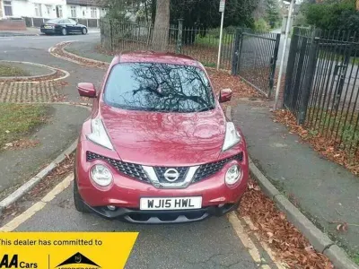 Used Nissan Juke Tekna 2015 Red SUV