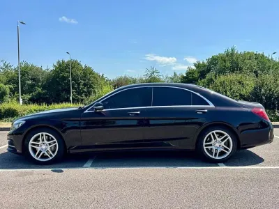 Used Mercedes S350L AMG line 258 HP (189 kW) 2014 Black Sedan