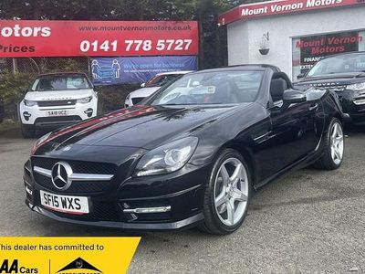 Begagnad Mercedes SLK200 AMG 184 HK (135 kW) 2015 Svart Cab