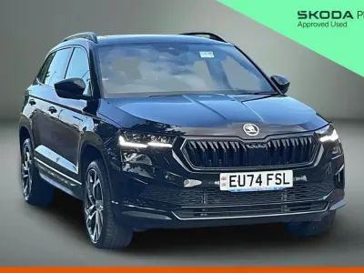 Used Skoda Karoq SportLine 150 HP (110 kW) 2024 Black magic pearl effect SUV