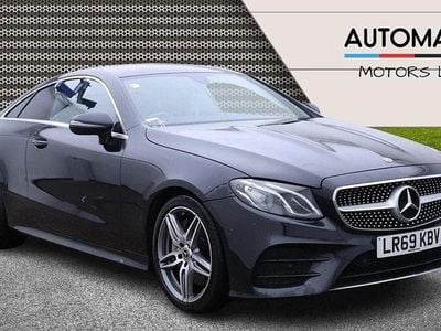 Black Used 2019 Mercedes E350 AMG line Coupe | £19,590 (Super price)