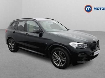 Used BMW X3 M Sport 190 HP (139 kW) 2021 Black SUV