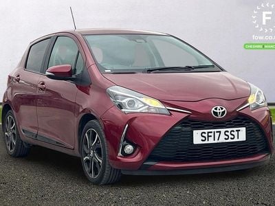 Used Toyota Yaris Design 2017 Red Hatchback