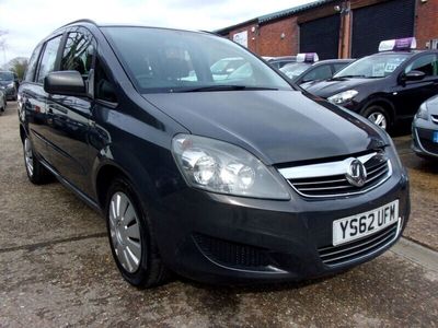 used Vauxhall Zafira 1.6i [115] Exclusiv 5dr