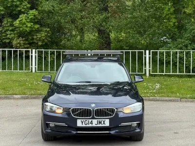 Used BMW 320 Luxury Line 2014 Blue Sedan