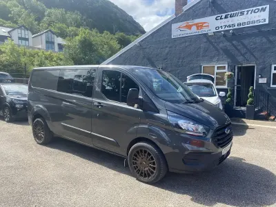 Used Ford Transit Custom 105 HP (77 kW) 2018 Grey Van