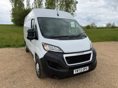 Used Peugeot Boxer S 140 HP (102 kW) 2022 White Van