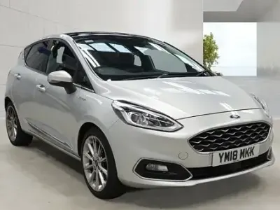 Used Ford Fiesta Vignale 125 HP (91 kW) 2018 Silver Hatchback