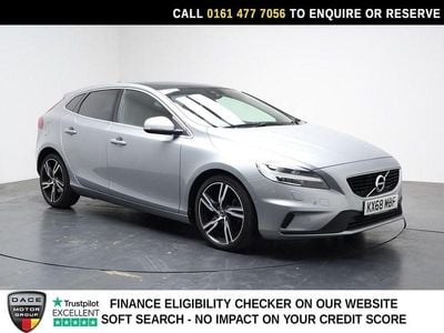 Used Volvo V40 R-Design Pro 122 HP (89 kW) 2018 Silver Hatchback