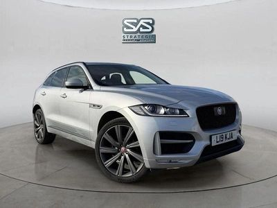 Silver Used 2018 Jaguar F-Pace R-Sport SUV | £15,490 (Fair price)