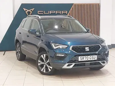 Używany Seat Ateca SE Technology 150 KM (110 kW) 2020 Niebieski SUV