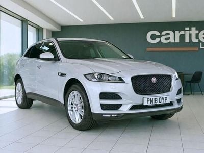 Used Jaguar F-Pace Portfolio 240 HP (176 kW) 2018 Silver SUV
