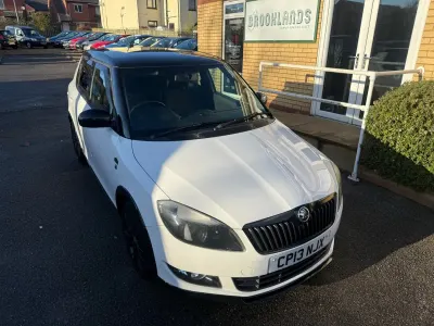 Begagnad Skoda Fabia Monte Carlo 105 HK (77 kW) 2013 Vit Halvkombi