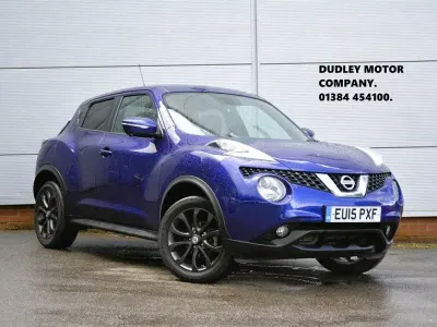 Used Nissan Juke Tekna 117 HP (86 kW) 2015 Blue SUV