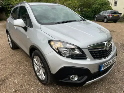 Used Vauxhall Mokka 115 HP (84 kW) 2015 Silver SUV