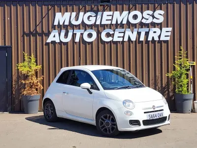 Used Fiat 500 S 69 HP (50 kW) 2014 White Hatchback