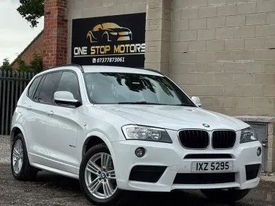 Used BMW X3 M Sport 184 HP (135 kW) 2012 White SUV
