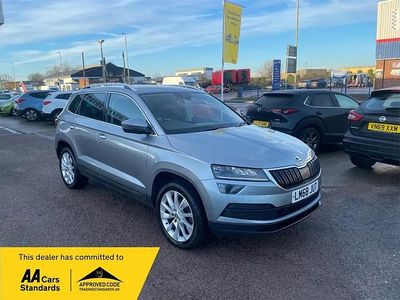Used Skoda Karoq SE L 150 HP (110 kW) 2018 Grey SUV