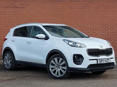 Used Kia Sportage 114 HP (83 kW) 2017 White SUV