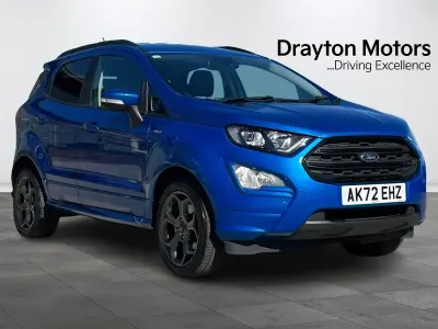 Używany Ford Ecosport ST-Line 125 KM (91 kW) 2022 Niebieski SUV