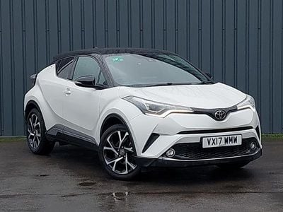 Used Toyota C-HR 115 HP (84 kW) 2017 White SUV