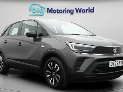 Used Vauxhall Crossland Design Edition 83 HP (61 kW) 2022 Grey SUV