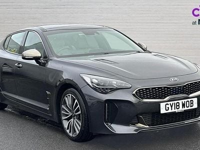 Grey Used 2018 Kia Stinger GT-Line S Hatchback | £18,609 (Fair price)