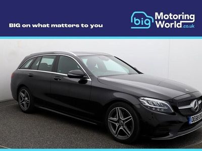 used Mercedes C220 C Class 2.0AMG Line Estate 5dr Diesel G-Tronic+ Euro 6 (s/s) (194 ps) AMG body styling