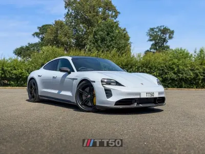 Used Porsche Taycan Performance Package 559 kW (761 HP) 2021 Grey Sedan