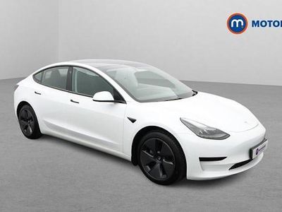 Used Tesla Model 3 Standard Range 180 kW (245 HP) 2021 White Sedan