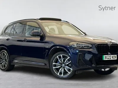 Used BMW X3 M Sport 288 HP (211 kW) 2022 Blue SUV