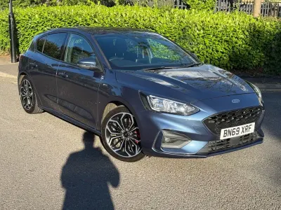 Used Ford Focus ST-Line X 120 HP (88 kW) 2019 Blue Hatchback