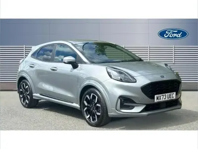 Gebraucht Ford Puma ST-Line X 125 PS (91 kW) 2023 Silber SUV