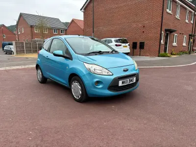 Used Ford Ka 69 HP (50 kW) 2011 Blue Hatchback