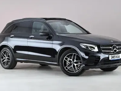 Begagnad Mercedes GLC220 AMG 170 HK (125 kW) 2019 Svart Kombi