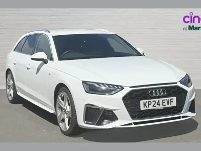Used Audi A4 S-Line 204 HP (150 kW) 2024 White Estate